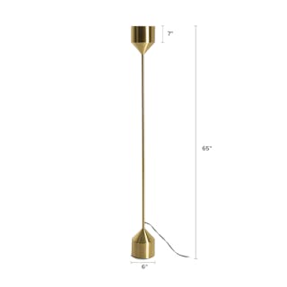The Barbell Floor Lamp x Perforate Table Lamp Bundle - Primary View 1 of 6 (Click To Zoom).