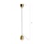 The Barbell Floor Lamp x Perforate Table Lamp Bundle - Gallery View 1 of 6.