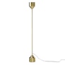 Barbell Floor Lamp - Brass