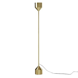 Barbell Floor Lamp - Brass
