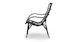 Medan Graphite Lounge Chair - Gallery View 4 of 9.