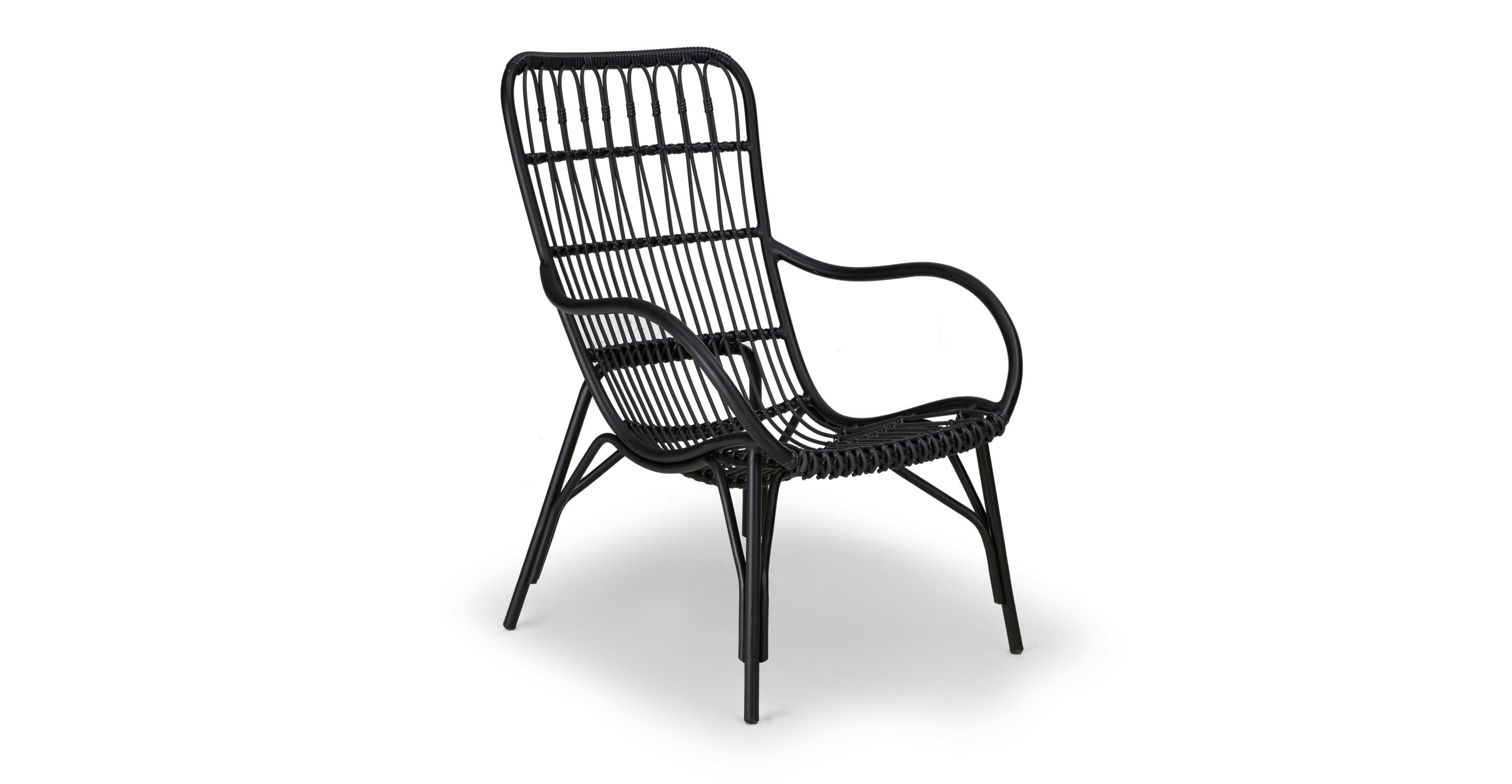Medan Graphite Lounge Chair - Lounge Chairs - Article | Modern, Mid
