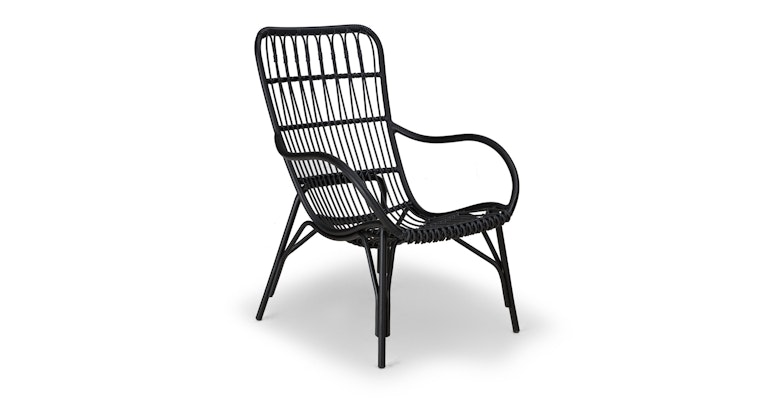 Medan Graphite Lounge Chair - Primary View 1 of 10 (Open Fullscreen View).