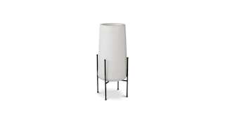 Tuva White Tall Narrow Indoor/Outdoor Planter Set