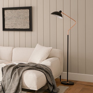 Leap Black Floor Lamp