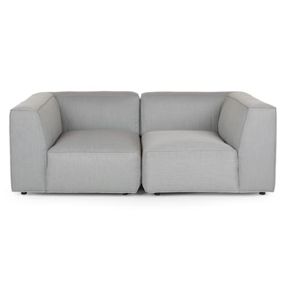 Solae Hush Gray Modular Sofa