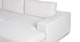 Beta Quartz White Right Chaise Sectional - Gallery View 7 of 13.