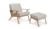 Otio Welsh Taupe Oak Lounge Set - Gallery View 1 of 12.