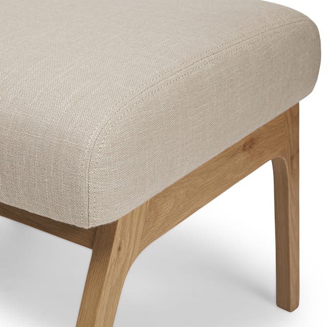 Otio 26" Oak & Welsh Taupe Lounge Set
