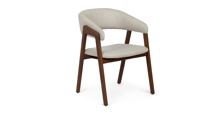 Josra Welsh Taupe Walnut Dining Chair - Primary View 1 of 10 (Open Fullscreen View).