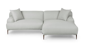 Abisko Welsh Gray Right Sectional