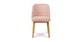 Alta Nostalgic Pink Light Oak Dining Chair - Gallery View 3 of 11.