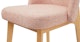 Alta Nostalgic Pink Light Oak Dining Chair - Gallery View 7 of 11.