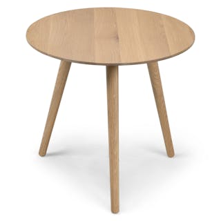 Amoeba Side Table - White Oak