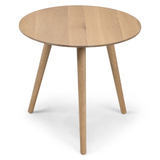 Amoeba Side Table - White Oak
