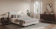 Basi White Queen Bed Frame - Gallery View 2 of 11.
