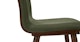 Sede Olio Green Walnut Dining Chair - Gallery View 5 of 11.