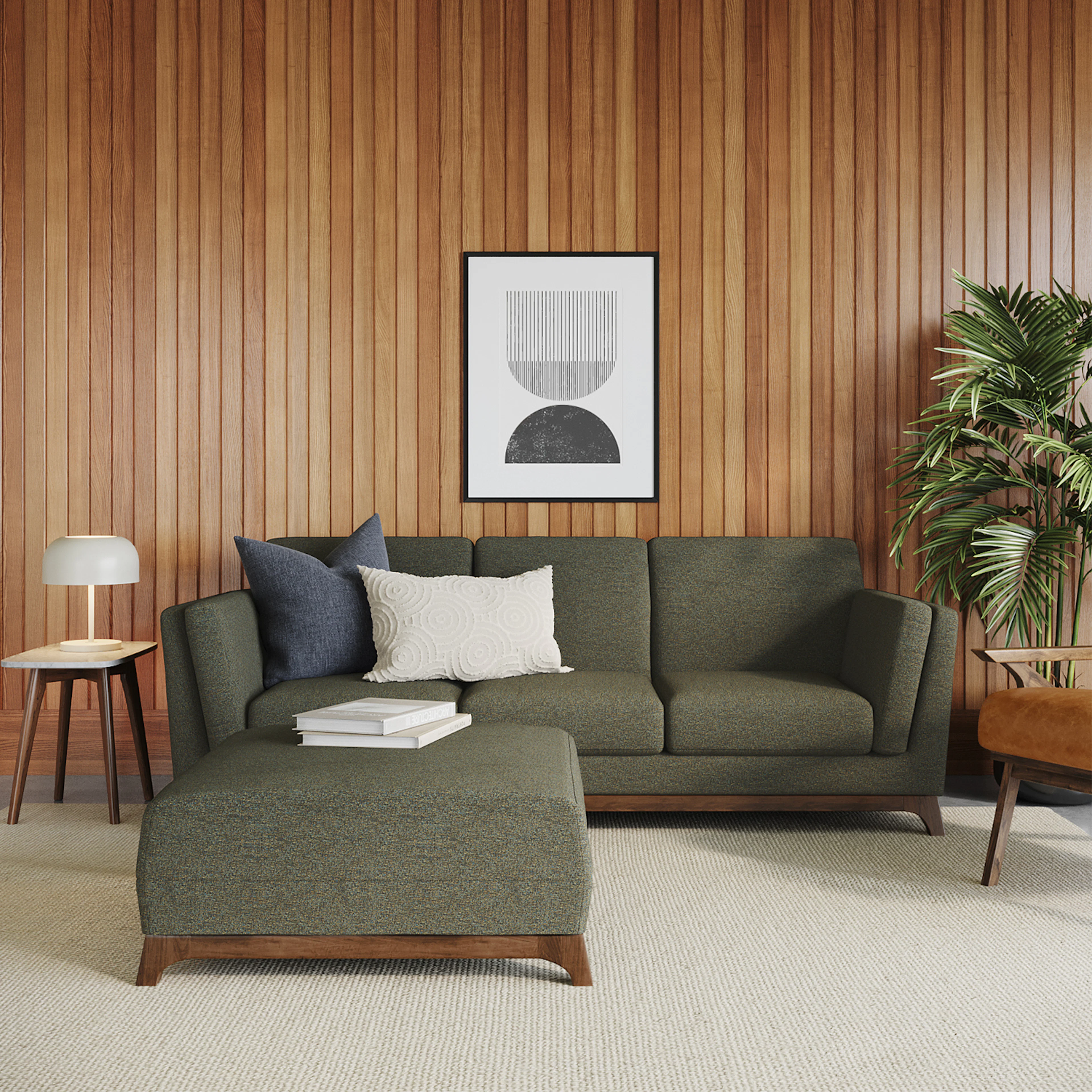 Ceni 83" Sofa - Hemlock Green