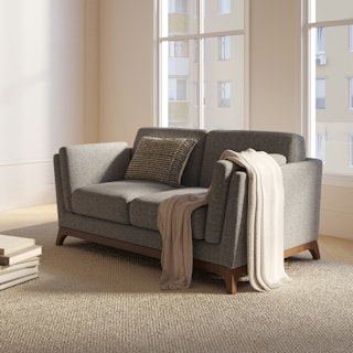 Ceni 61" Loveseat - Quarry Gray