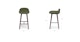 Sede Olio Green Walnut Counter Stool - Gallery View 11 of 11.