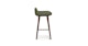 Sede Olio Green Walnut Counter Stool - Gallery View 3 of 11.