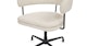 Renna Ivory Bouclé Office Chair - Gallery View 7 of 9.