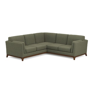 Ceni 88" Corner Sectional - Hemlock Green