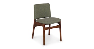 Nosh Hemlock Green Walnut Dining Chair