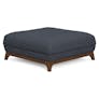 Ceni 35" Ottoman - Denim Blue