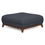 Ceni 35" Ottoman - Denim Blue