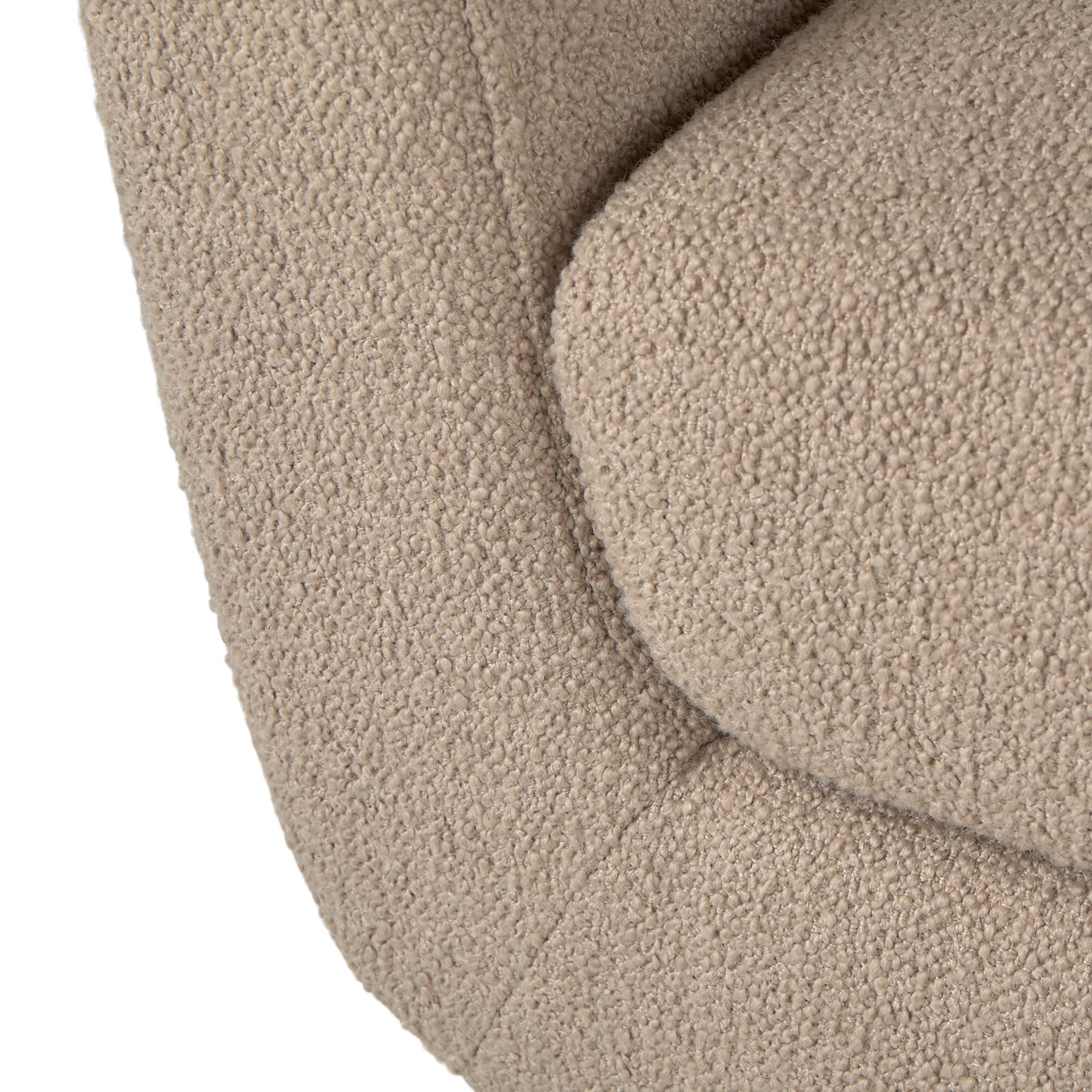 Gabriola 60" Bench - Sandstone Wool Bouclé