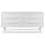 White Ash Wood Double Dresser w/ 6 Drawers | Lenia | Article