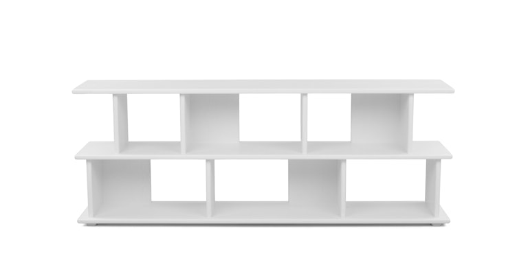 Lafora White Bookcase - Primary View 1 of 9 (Open Fullscreen View).