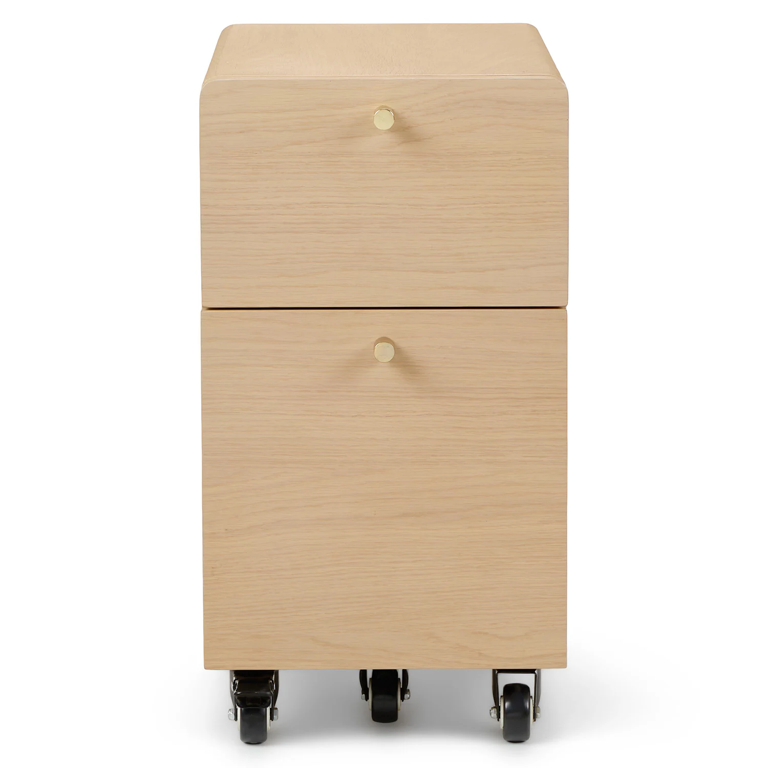 Krossa 12" File Cabinet - White Oak