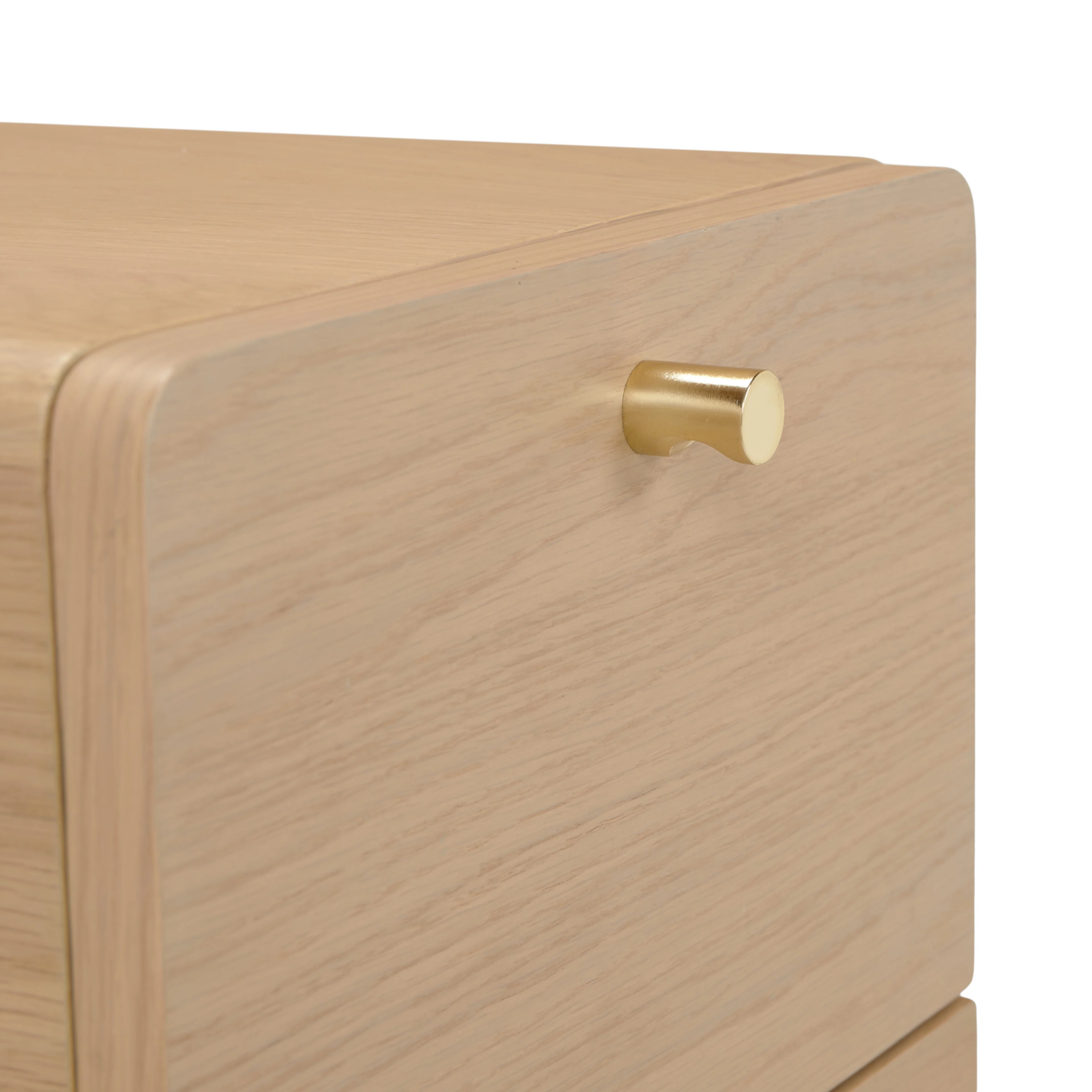Krossa 12" File Cabinet - White Oak