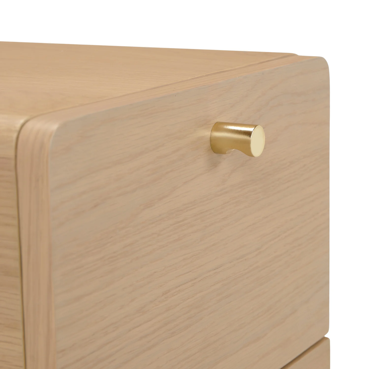 Krossa 12" File Cabinet - White Oak