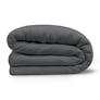Leni Queen Cotton Gauze Duvet Cover - Charcoal