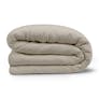 Leni King Cotton Gauze Duvet Cover - Light Taupe 