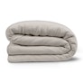 Leni Queen Cotton Gauze Duvet Cover - Light Taupe