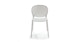 Dot White Dining Chair - Gallery View 3 of 8.