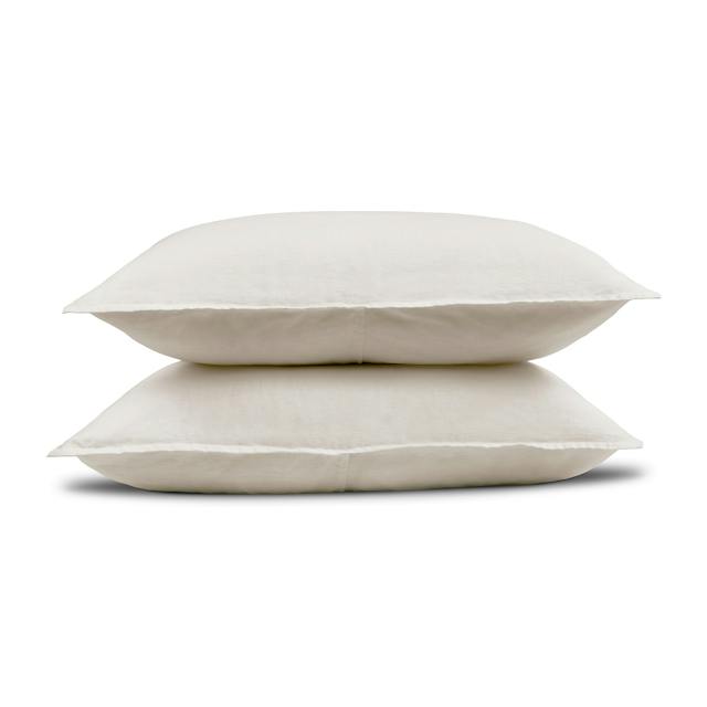Linen Ivory White Standard Sham Set | Alto Collection | Article
