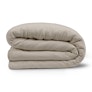 Leni Queen Cotton Gauze Duvet Cover - Taupe