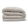 Leni King Cotton Gauze Duvet Cover - Taupe
