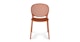 Dot Tanga Orange Stackable Dining Chair - Gallery View 4 of 12.