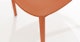 Dot Tanga Orange Stackable Dining Chair - Gallery View 9 of 11.