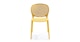 Dot Sun Yellow Dining Chair - Gallery View 3 of 11.