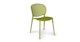 Dot Citrus Green Stackable Dining Chair - Gallery View 1 of 12.