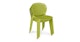 Dot Citrus Green Stackable Dining Chair - Gallery View 3 of 12.