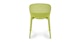 Dot Citrus Green Stackable Dining Chair - Gallery View 6 of 12.