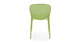Dot Citrus Green Dining Chair - Gallery View 5 of 11.